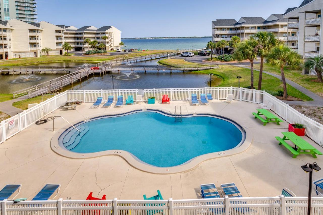 Bayfront Pensacola Beach Condo With Pool And Elevator Esterno foto